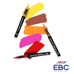 CAMEL Acrylic Brush Markers - Set of 6 